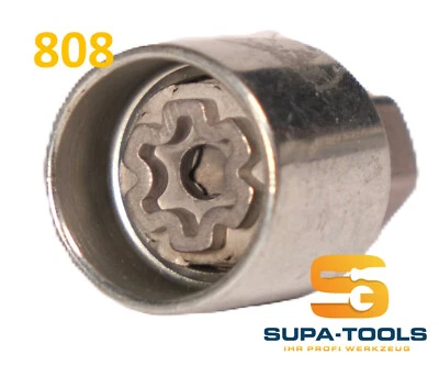 Original Audi 808 Code H Felgenschloss OEM Schlüssel  Radsicherung - Bild 1 von 4