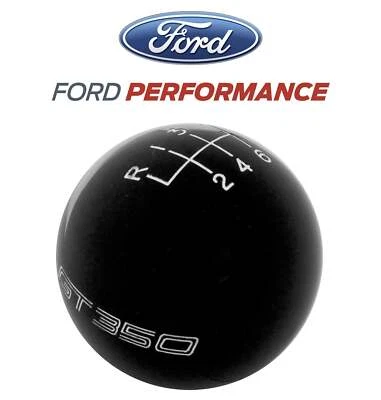 2016-2020 Shelby GT350 Ford Performance 6-Speed Gear Shifter Shift Knob Black - Image 1 of 4