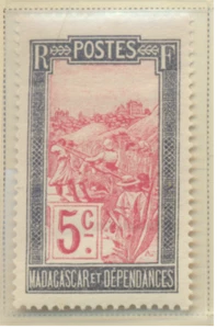 Madagascar Stamp Scott #83, Mint Hinged - Picture 1 of 1