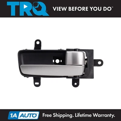 TRQ Front Right Rear Interior Door Handle Fits 2004-2005 Nissan Maxima Foto 1 de 4