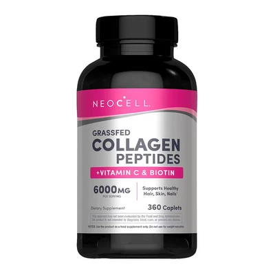 NEOCELL COLLAGEN 360 片维生素 C 生物素头发皮肤指甲有效期至 2028 年 9 月 — 第 1/3 张图片