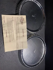 The Pampered Chef Quiche/Tarte/Flan Backform 10" - 1" geriffelte Seiten 2er Set - Bild 1 von 4
