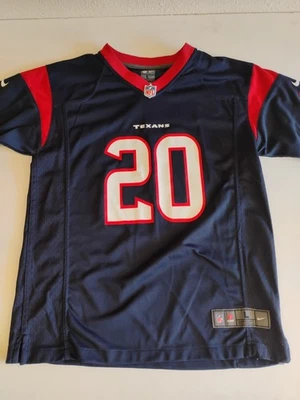 Camiseta deportiva juvenil Nike Ed Reed Houston Texans - azul marino Foto 1 de 4