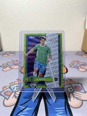 2024 Topps Chrome Mls - Pitch Prodigies Cody Baker #188 Purple Refractor /199 RC - Image 1 of 2