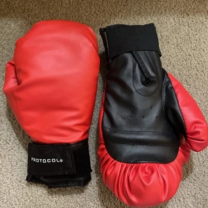 Protocol Boxing Gloves Kickboxing Exercise Sparring Martial Arts Equipment 9 Oz - Picture 1 of 8