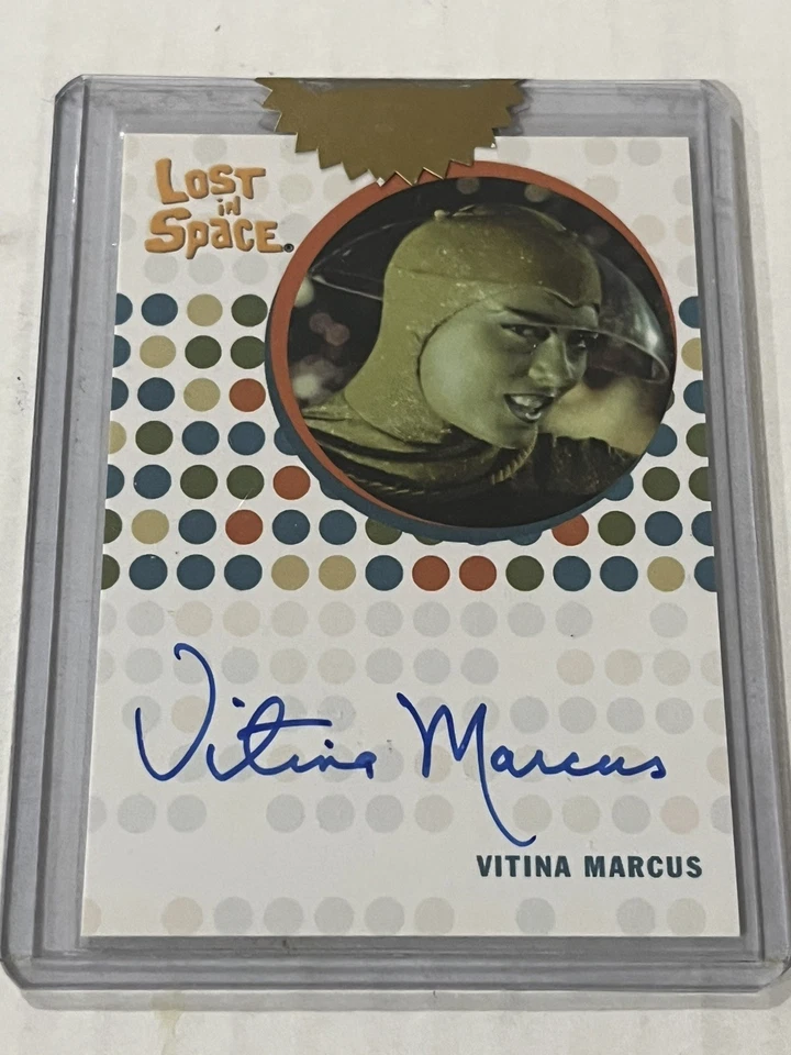 2005 Rittenhouse Complete Lost in Space VITINA MARCUS as ATHENA Autograph Auto - Image 1 of 2