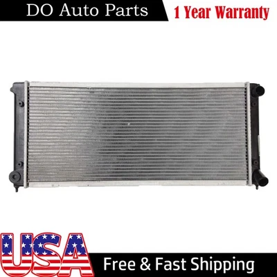 CU98 Aluminium Radiator for Volkswagen 1985-1992 Golf 1984-1992 Jetta 1.8L 2.0L - Image 1 of 4