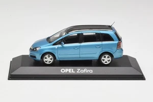 B24910027Z Opel Zafira A Star Blue MInichamps 1/43 - Picture 1 of 4
