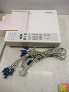 Machine ECG 12 plombs Schiller AT-2 Cardiovit CH-6341  - Photo 1/22