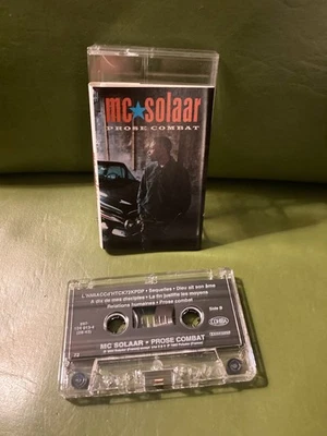 MC Solaar ‎– Prose Combat cassette tape Cohiba Records 1994 Hip Hop VG+ Rare! - Image 1 of 2