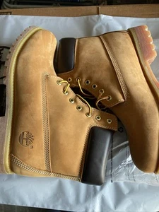 Timberland Stivali da Uomo 6 Pollici Premium Impermeabili Grano - US Uomo Taglia 13 M - Foto 1 di 4