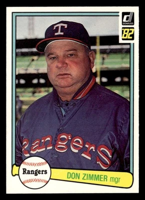 1982 Donruss #195 Don Zimmer - Image 1 of 2