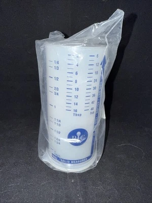Pampered Chef Measure All 2 Cup #2225 Measuring Push Up Wet Dry Ingredients NEW - Image 1 of 3