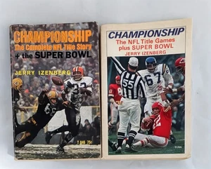 2 Championship The Complete NFL Title Story & The Super Bowls Izenberg 1968 1970 - Picture 1 of 7