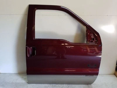 Red / Tan Front Right Passenger Door Shell | Fits 2008-2012 Ford F250 F350 Foto 1 de 4