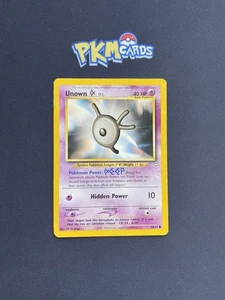 Pokémon TCG Unown K Neo Revelation 58/64 Regular MP. - Picture 1 of 3