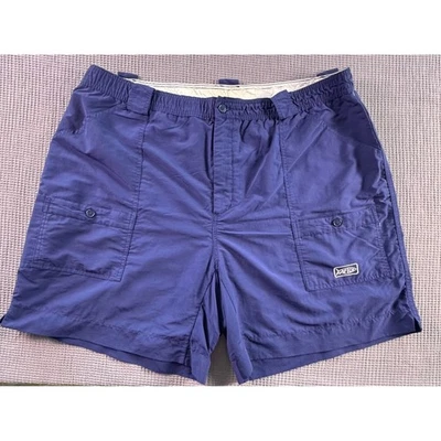 Pantalones Cortos de Pesca AFTCO Para Hombres 44L Azul Nylon Carga Exterior Informales Sueltos Cómodos Foto 1 de 4