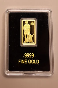🇺🇸 Minuteman Freedom Bar - Barra de lingotes americana de oro puro .9999 ✨ - Imagen 1 de 3