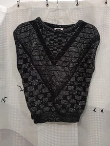 Picture Perfect Woman's XL 19x22 Acrylic Vintage Crew Neck Sweater Vest top - Picture 1 of 7