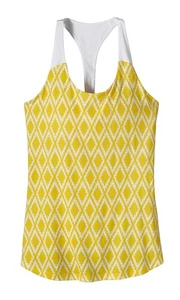 Camiseta sin mangas Patagonia MUJER XL Kamala Tie halter diamante amarillo  - Imagen 1 de 8