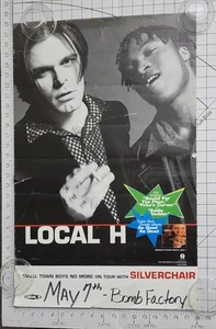 Poster 1996 Locale H Buono Come Morto Promo Originale Vintage Silverchair - Foto 1 di 9