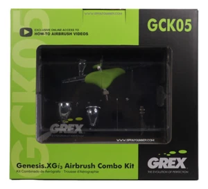 Kit combinado de aerógrafo Grex Genesis.XGi.3 GCK05 - Imagen 1 de 5