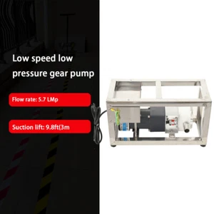 Pompa miele liquido viscoso 10L/min pompa trasferimento miele pompa pasta regolabile 90W - Foto 1 di 12