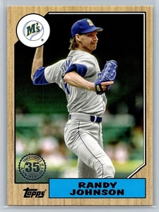 Randy Johnson 2022 Topps Series 1 1987 Retro Parallel #T87-44 Seattle Mariners - Bild 1 von 2