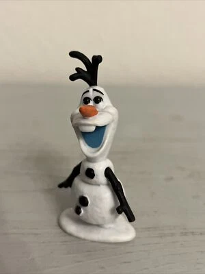OLAF SNOWMAN FROZEN 2.5” ACTION FIGURE PVC PLASTIC TOY (PRE-OWNED) - Image 1 of 4