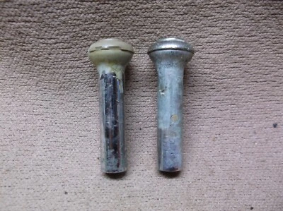 1968 1979 MERCURY COUGAR XR7 GT GTE MUSTANG SHELBY PAIR ORG DOOR LOCK KNOB - Image 1 of 4