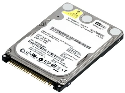 Disk WD Scorpio WD1200BEVE 120GB 5400U/Min 8MB Pata / Ata / Ide 2.5 " Pollici - Immagine 1 di 3