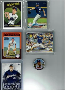 2018 Topps Milwaukee Brewers Series 1 & 2 Team Set (30) Base Cards Plus More - Picture 1 of 1