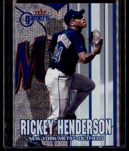 2000 Fleer Gamers #61 Rickey Henderson Near Mint or Better