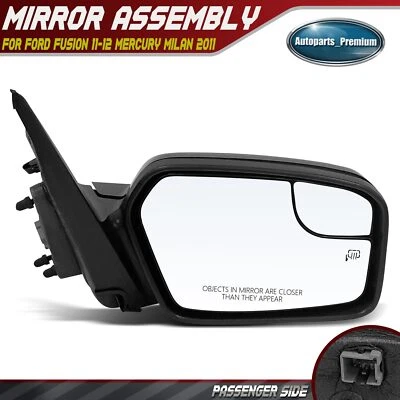 Espejo retrovisor térmico eléctrico para pasajeros con vidrio de punto ciego para Ford Fusion Mercury Milan Foto 1 de 4