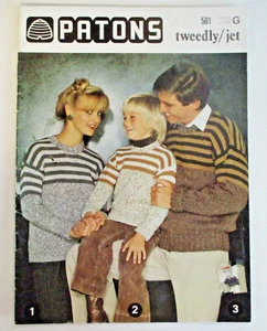 Patons Knitting Book - Family Knits - Book 561 - Picture 1 of 4