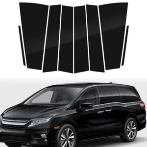 For Honda Odyssey 2018 2019 2020 2021 2022 Black Pillar Posts Window Trim Cover - Foto 1 di 8
