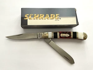 Schrade Uncle Henry SP4 Trapper Folding Knife - Picture 1 of 11