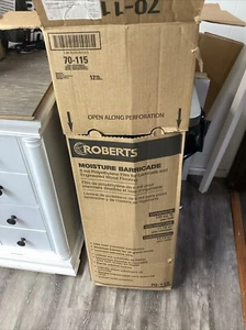 ROBERTS 120 sq.ft. 10 Fuß x 12 Fuß x 0,006 Zoll Rolle 6 mil Feuchtigkeitsriegel 12er Pack - Bild 1 von 5