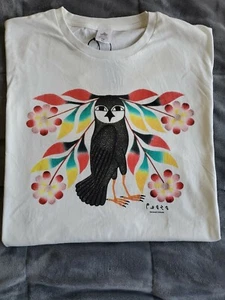 KENOJUAK ASHEVAK~NEW Owl's Bouquet~INUIT ARTISTS Tshirt SZ 2XL - Picture 1 of 8
