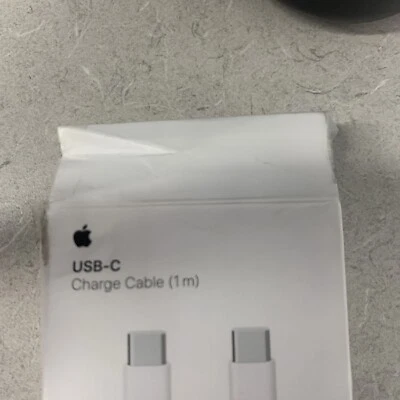 Apple USB-C (1 m) Charge Cable- White - Image 1 of 2