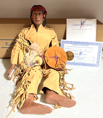 Daddys Long Legs Doll Proud Eagle Native American Limited Edition New In Box - Image 1 of 4