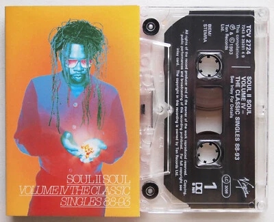 SOUl II SOUL - VOLUME IV CLASSIC SINGLES (VIRGIN TCV2724) 1993 UK CASSETTE TAPE - Image 1 of 3