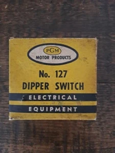 HOLDEN 48-215 FX, FJ - HEADLIGHT DIMMER SWITCH ASSEMBLY - GENUINE LUCAS - Picture 1 of 4