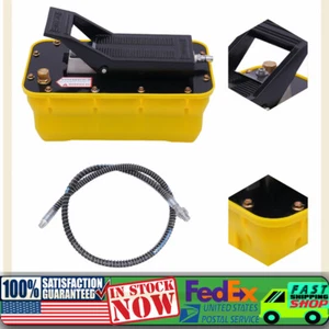 Jack Pump Air Over Hydraulic Foot Pump Rotary Lift 10000PSI 0.75-0.95/Lmin 2.3L - Picture 1 of 14