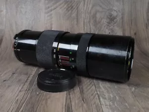 Soligor 85-300mm f5 Telephoto 1:2 macro Lens built-in hood olympus om mount - Picture 1 of 7