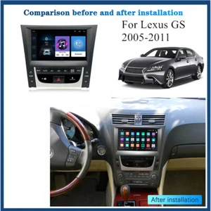 9" Android 11 Stereo Radio GPS Navigation Head Unit For 2005-11 Lexus GS Series - Bild 1 von 24