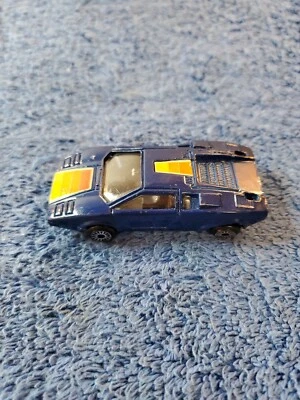 Zee Toys Lamborghini Countach Lambo azul escuro #D61 escala 1/64 - Imagem 1 de 4
