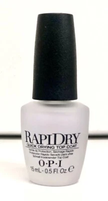 Opi RAPID DRY Quick Drying Top Coat Fast Drying Nail Polish 15ml unboxed