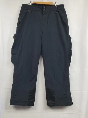 Pantalones de esquí de nieve Polar Edge para hombre XXL serie plateada negros cintura ajustable Foto 1 de 4