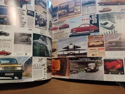 Saab book printed in Sweden 2001 collectible - Image 1 of 4